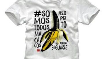 Camiseta de &#039;Todos somos macacos&#039;.