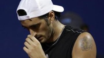 <b>CONTRA MARADONA.</b> Potito Starace acusa al ex-jugador argentino de haberle insultado.