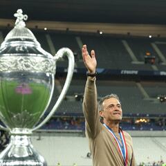 Luis Enrique: “Espero poder celebrar el 31 entrar en la historia del PSG”