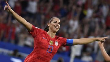 Alex Morgan buscará repetir la histórica hazaña que tuvo durante el debut de la Copa del Mundo Femenil 2019 ante Tailandia.