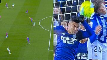 El penalti de Casemiro que podría haber cambiado el partido y le habría hecho perderse el derbi
