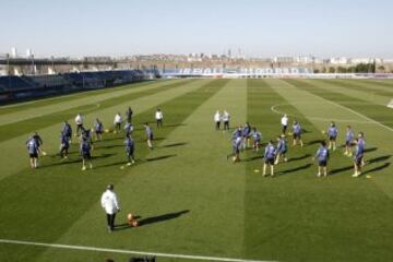 El Real Madrid prepara el partido contra el Espanyol