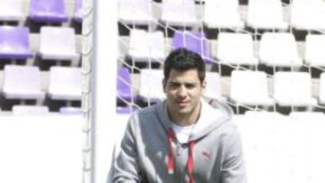 Javi Guerra, jugador del Valladolid