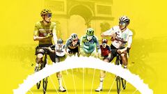 Los favoritos del Tour de Francia