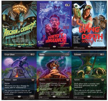 La colección de Magic perfecta para Halloween se llama Duskmourn y es todo un homenaje al terror