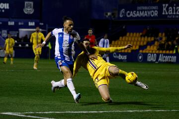 Braithwaite, en el Alcorcón-Espanyol.