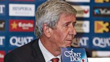 <b>SATISFECHO. </b>Pedro Tomás se mostró feliz por poder anunciar la llegada de Bartolomé Márquez.