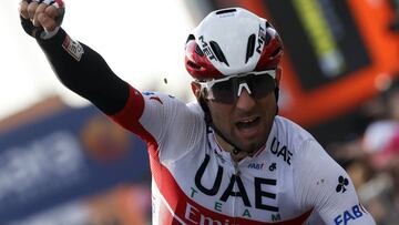 Diego Ulissi, ganador de la 13ª etapa del Giro.