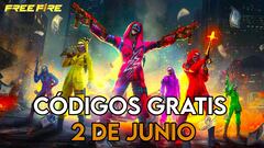 Free Fire | Códigos de hoy domingo 2 de junio de 2024: recompensas gratis