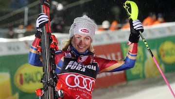 Shiffrin gana el eslalon de Zagreb y domina la general