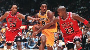 Pippen: "Si reviso los vídeos, creo que Kobe era mejor que Jordan"