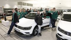 ENTREGA DE COCHES A LOS JUGADORES DEL UNICAJA EN MALAGA WAGEN