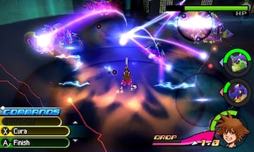 Captura de pantalla - Kingdom Hearts 3D: Dream Drop Distance (3DS)