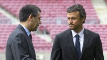 Bartomeu no duda y ofrece a Messi la cabeza de Luis Enrique