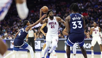 Joel Embiid played his first game in nearly eight months and left a very positive impression.