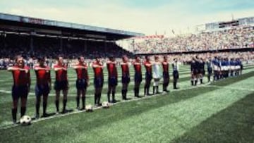 M&eacute;xico sali&oacute; del Estadio Azteca para disputar el partido de cuartos de final del Mundial de M&eacute;xico &#039;70 ante Italia. 