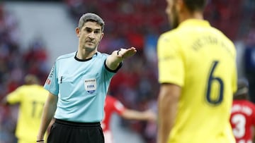 28/10/17  PARTIDO DE PRIMERA DIVISION 
 ATLETICO DE MADRID - VILLARREAL  
 ARBITRO UNDIANO MALLENCO