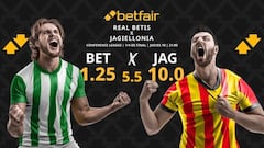 Real Betis Balompié vs. Jagiellonia Białystok: horario, dónde ver, pronósticos y cuadro