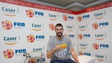 Los internacionales pasan el reconocimiento médico