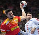 Resumen del España - Croacia (19-23): los Hispanos caen y pasan con dos puntos
