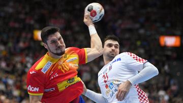 Resumen del España - Croacia (19-23): los Hispanos caen y pasan con dos puntos