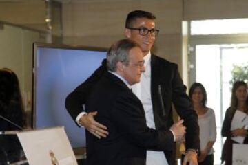 Cristiano Ronaldo and Florentino Pérez