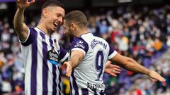 VALLADOLID. 02/01/22. PHOTOGENIC. PARTIDO DE LA LIGA SMARTBANK ENTRE EL REAL VALLADOLID Y EL LEGANES. GOL DE WEISMANN (1-0)