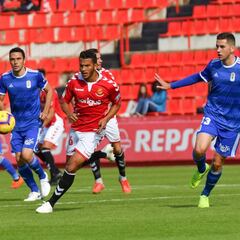 Nàstic 2-1 Oviedo: resumen, goles y resultado del partido