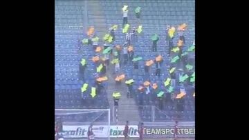 Increíble gesto de la afición de este equipo