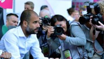 Guardiola se medir&aacute; esta tarde al Barcelona por primera vez en su vida. El choque ser&aacute; muy seguido, m&aacute;s despu&eacute;s de los sucedido la pasada temporada y en los &uacute;ltimos d&iacute;as.