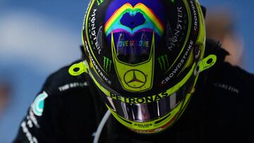 Lewis Hamilton se prepara para disputar la carrera del GP de Canad¨¢.