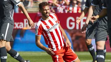 El Girona, pendiente de la lesión muscular de Stuani