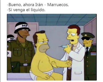 Marruecos e Irán no aburrieron en los memes