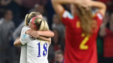 Alfredo Relaño reacts to Spain’s quarter-final defeat to England at Women’s Euro 2022 on Wednesday.