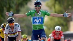 Valverde gana la etapa 8, Nairo se mantiene octavo