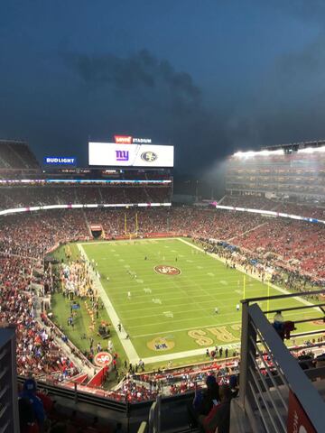 Así se vive el partido de los 49ers como aficionado