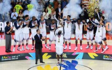 Estados Unidos ganó el campeonato mundial de básquetbol.