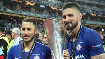 Hazard and Jovic up Europa League best player award