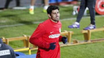 Diego Costa hace carrera en el Cerro del Espino.