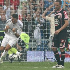 Se cumplen siete años del primer gol del siete del Real Madrid...
