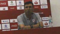 De esta forma Robles asumió el fracaso en el Sudamericano