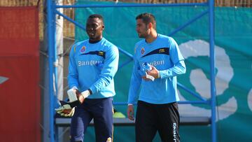 Carlos Kameni y Kiko Casilla.