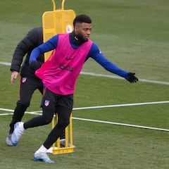 Lemar se cae del que podía ser su adiós; entran Koke y Vrsaljko