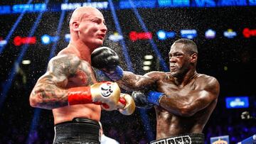 'Bombardero' Deontay Wilder: este es el KO del año