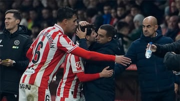 29/11/2025 SPORTING PARTIDO 2ª DIVISION
GIJON ESTADIO EL MOLINON SPORTING-ANDORRA
BORJA ABRAZA A QUEIPO
FOTO PACO PAREDES