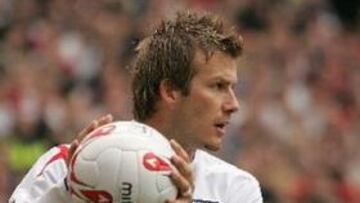 <B>CRÍTICAS.</B> El juego de Beckham despierta críticas tanto en España como en Inglaterra.