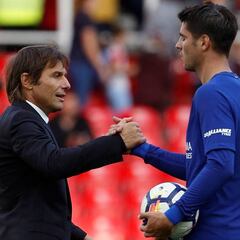 Morata: "Conte podría haberlo hecho muy bien en el Madrid"