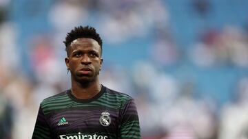 A clip from Real Madrid’s new documentary, “En el corazon de la 14″, has gone viral after what the Real Madrid president said to Vinicius Junior.