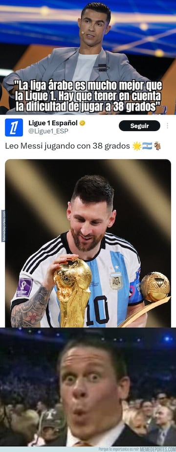 Olmo, Ronaldo, Messi y Vinicius: protagonistas de los últimos memes de 2024