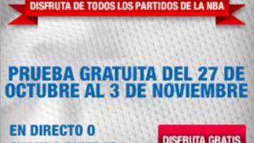 El League Pass de la NBA, ¡gratis hasta el 4 de noviembre!